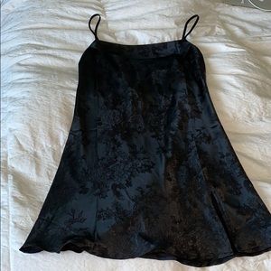 Princess Polly black slip dress